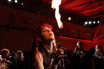 who is the best fire eater in Calgary?