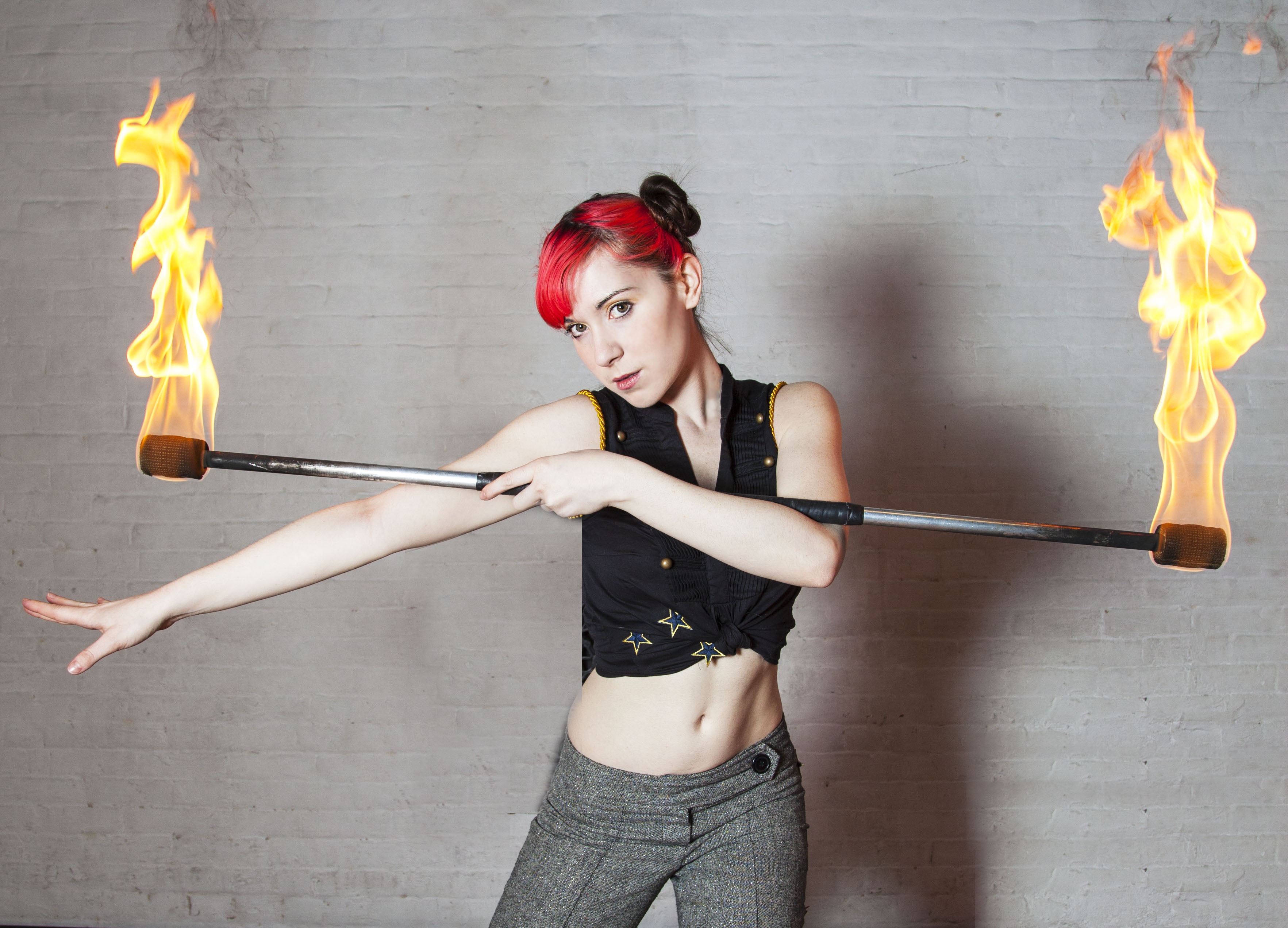 Fire Staff Image by Undiscovered Photography